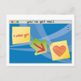 mail postcard