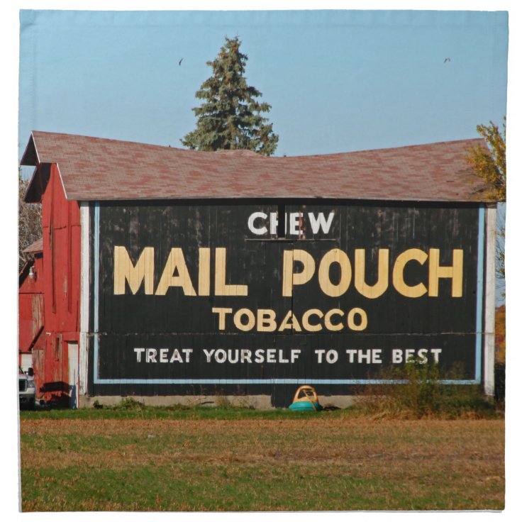 Mail Pouch Tobacco Napkin Zazzle