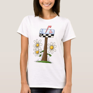 Mailbox And Daisies T-Shirt
