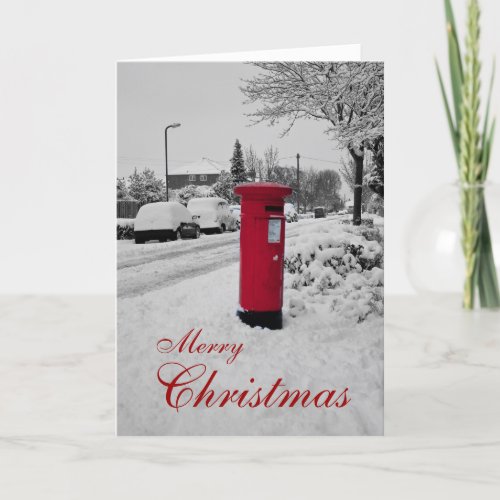 Mailbox Christmas Card