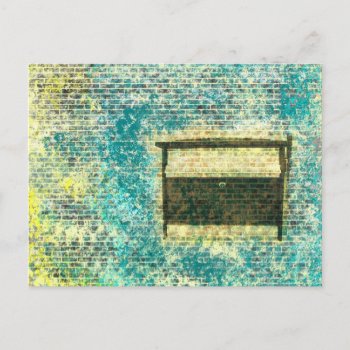 Mailbox Grunge Post Card by AllyJCat at Zazzle