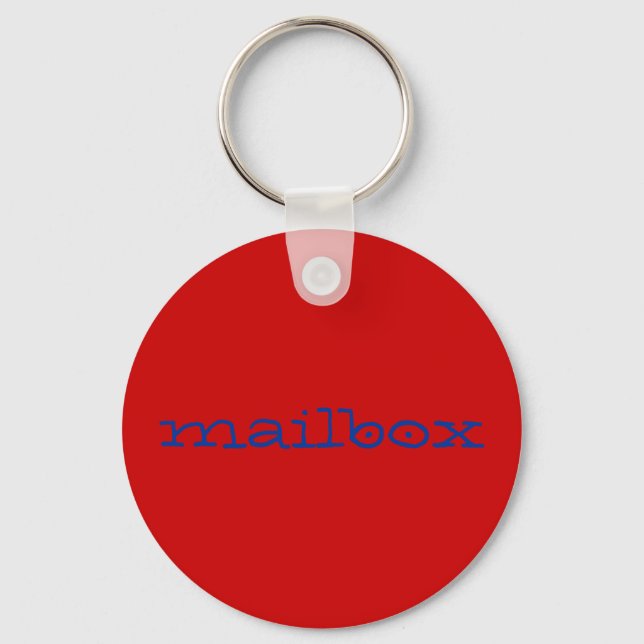 mailbox key keychain (Front)
