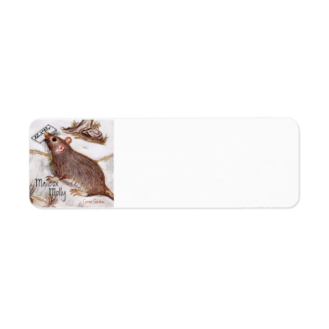 Mailbox Molly Label (Front)