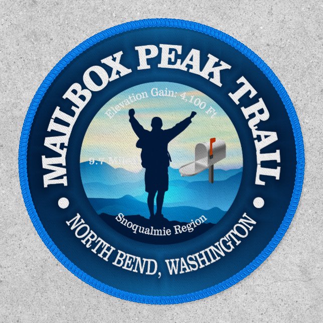Mailbox Peak (V) Patch (Front)