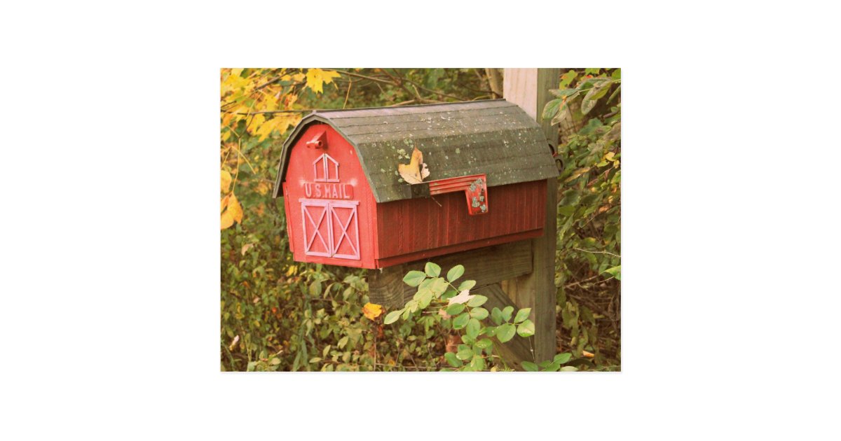 Mailbox Postcard | Zazzle.com