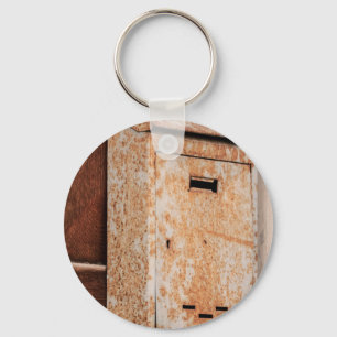 Mailbox rusty outdoors keychain