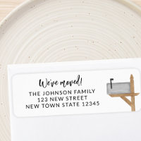 Mailbox We've Moved Return Address
