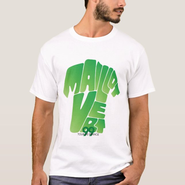 Maillot Vert – Green Jersey TDF T-Shirt (Front)