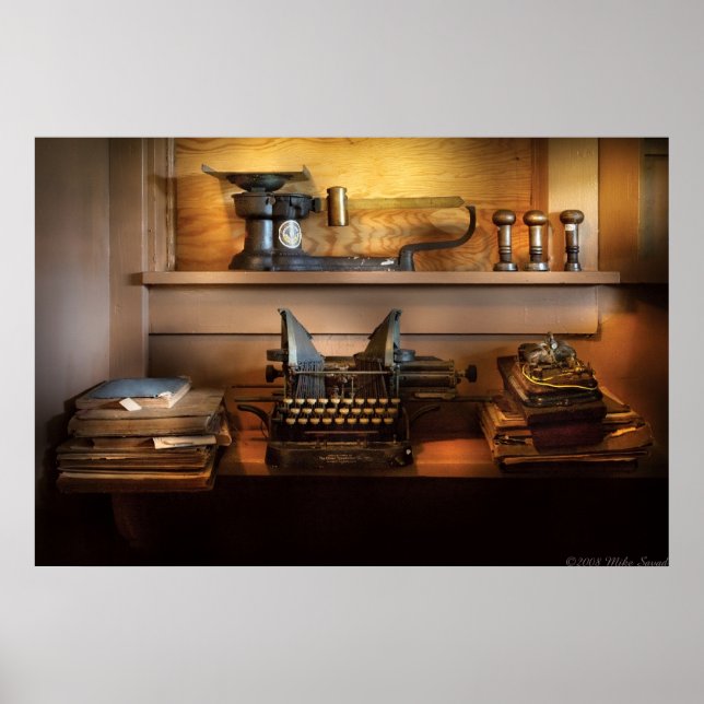 Mailman - At the post office Poster (Front)