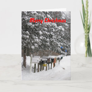 Mailman Christmas Card