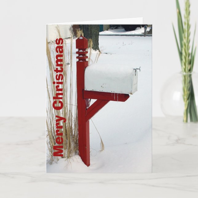 Mailman Christmas Card (Front)