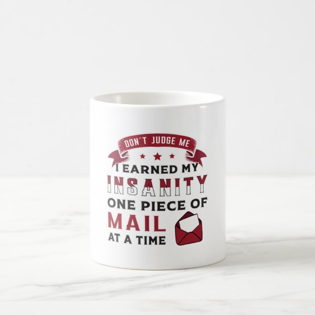 Mailman Day Postman Post Job Delivery Gift Idea Coffee Mug (Center)