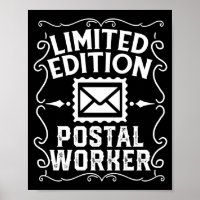 Mailman Mail Lady Limited Edition Postal Worker