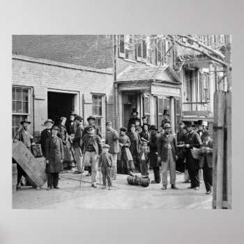 Maimed Soldier And Others  1865 Poster by Photoblog at Zazzle