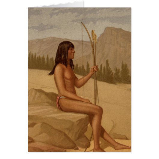 Maimun, a Mohave Indian Cards (Front)