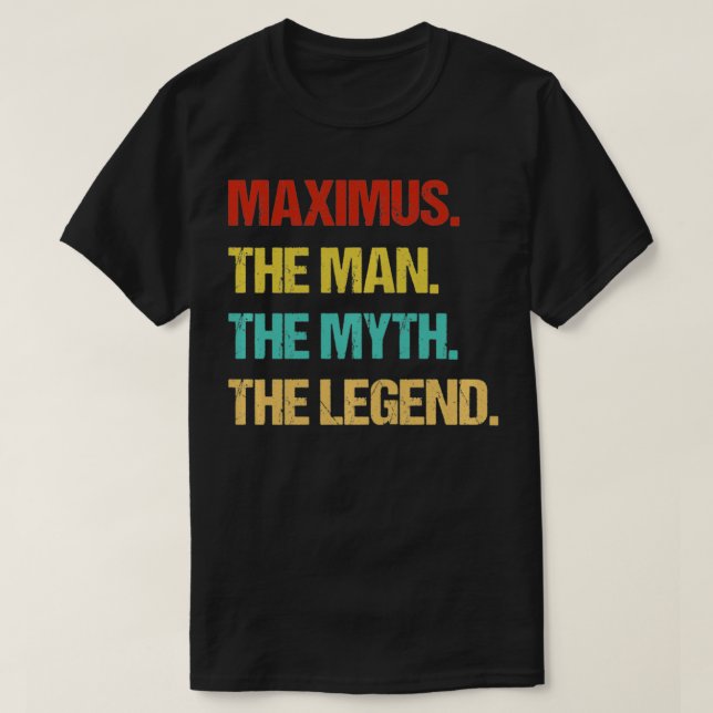 Maimus The Man The Myth The Legend Pullover  (Design Front)