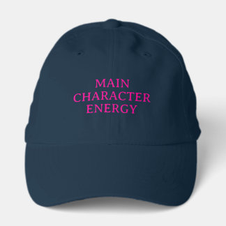 Main Character Energy Baseball Cap 