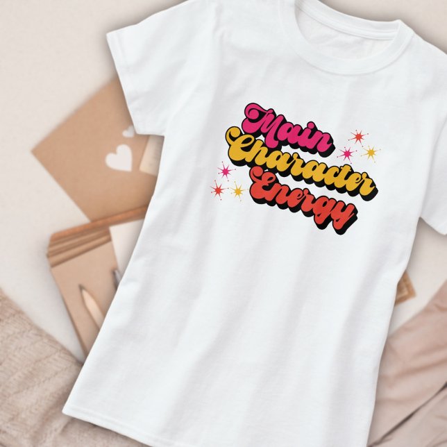 Main Character Energy Bookish  T-Shirt (Creator Uploaded)