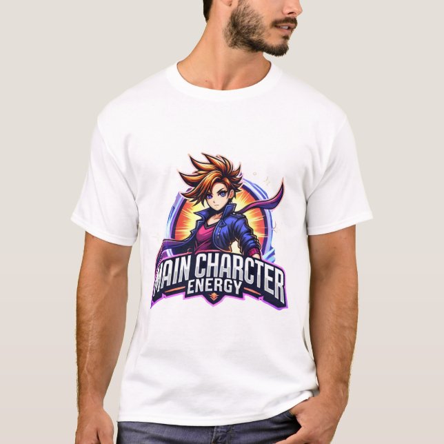 Main Character Energy – Confidence Boost T-Shirt (Front)
