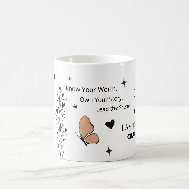 Main Character Energy Motivational  Coffee Mug (Center)