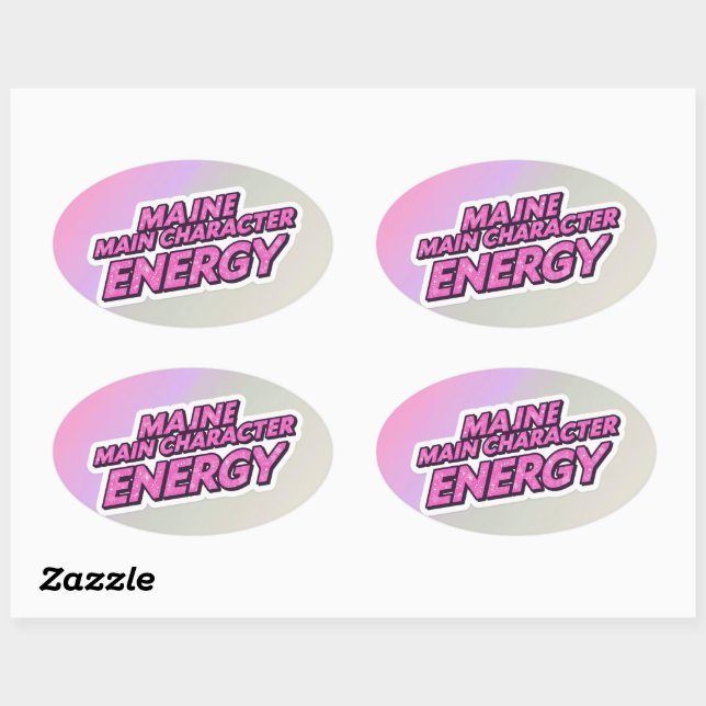 Main Character Energy Sticker (Sheet)