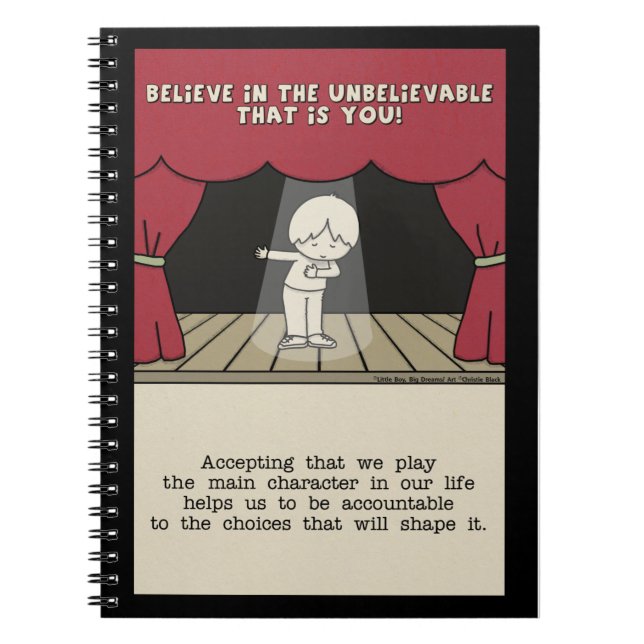 Main Character Notebook (Front)