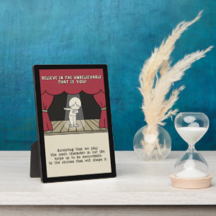 Main Character Plaque