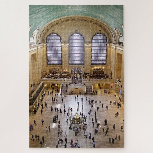 Main Concourse Grand Central Terminal 1914 Jigsaw Puzzle