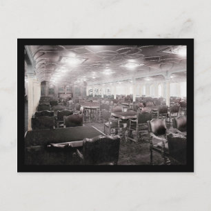Main Dining Room Titanic Postcard