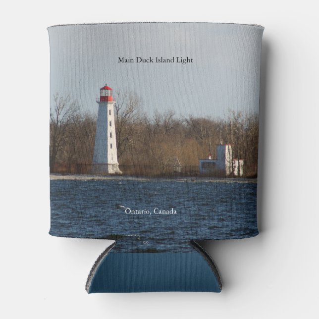 Main Duck Island Light can cooler (Front)