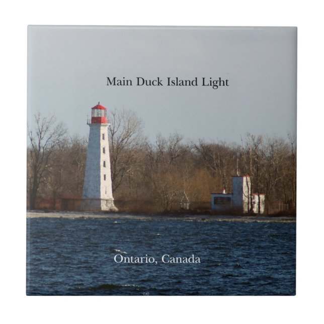 Main Duck Island Light tile (Front)
