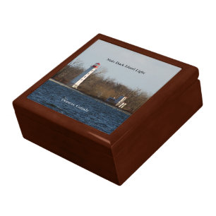 Main Duck Island Lighthouse keepsake box