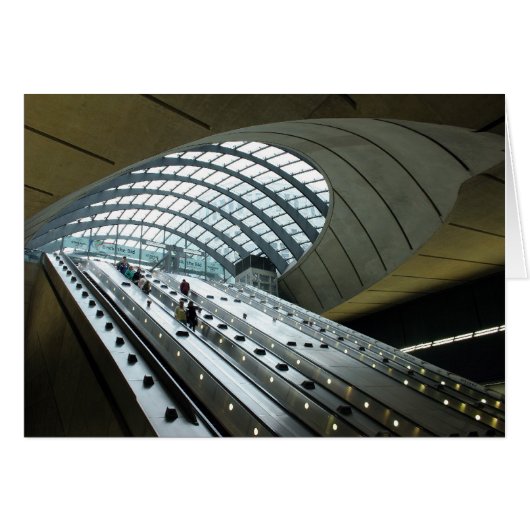 Main Entrance to Canary Wharf Station (Front Horizontal)