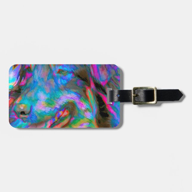 Main Man Luggage Tag (Front Horizontal)