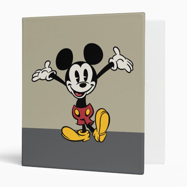 Main Mickey Shorts | Arms Up Binder (Front/Inside)
