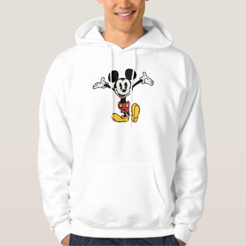 Main Mickey Shorts  Arms Up Hoodie