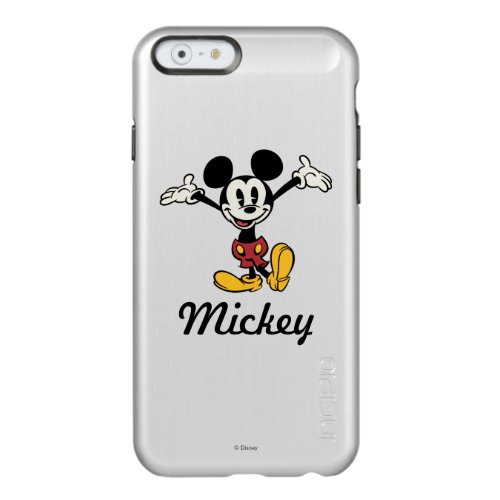 Main Mickey Shorts  Arms Up Incipio Feather Shine iPhone 6 Case