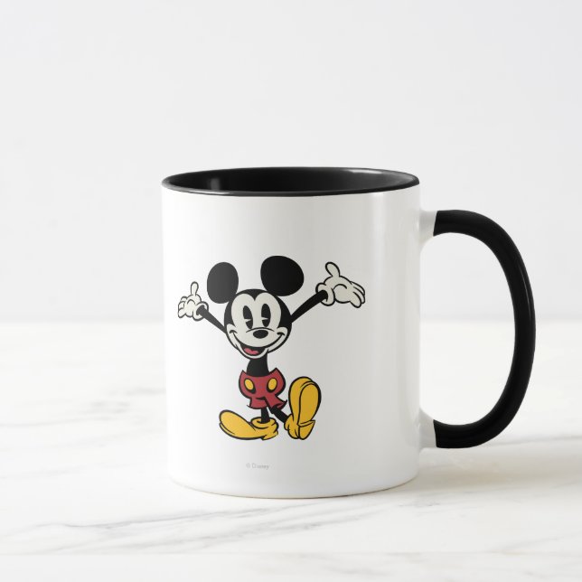 Main Mickey Shorts | Arms Up Mug (Right)