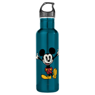 Main Mickey Shorts Arms Up Water Bottle