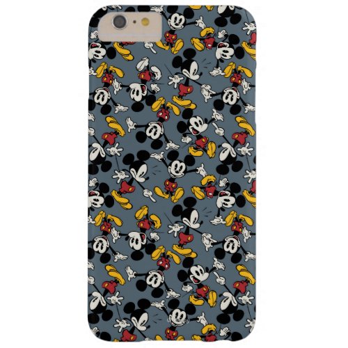 Main Mickey Shorts  Blue Icon Pattern Barely There iPhone 6 Plus Case