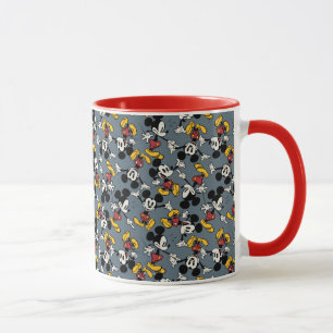 Main Mickey Shorts   Blue Icon Pattern Mug