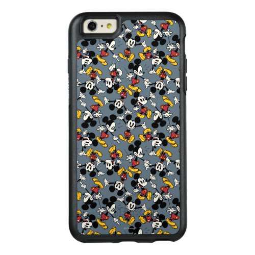 Main Mickey Shorts  Blue Icon Pattern OtterBox iPhone 66s Plus Case