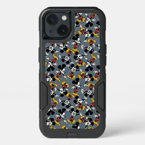 Main Mickey Shorts  Blue Icon Pattern iPhone 13 Case