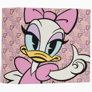 Main Mickey Shorts   Classic Daisy Duck 3 Ring Binder