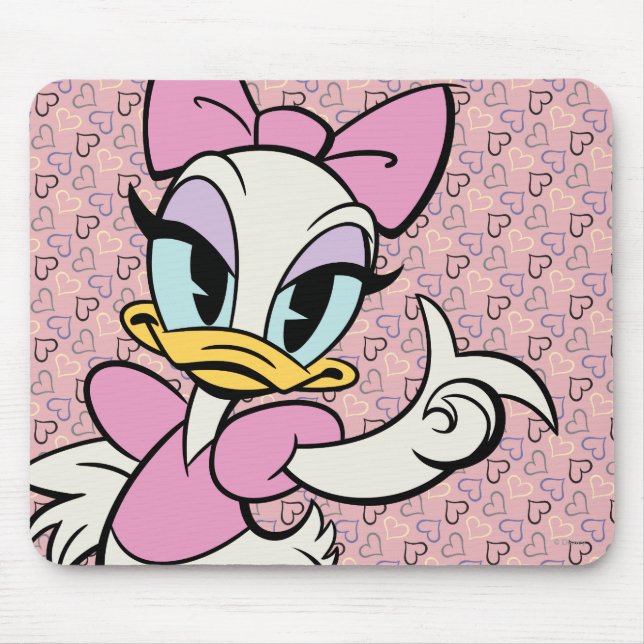 Main Mickey Shorts | Classic Daisy Duck Mouse Pad (Front)