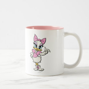 Main Mickey Shorts Classic Daisy Duck Two-Tone Coffee Mug