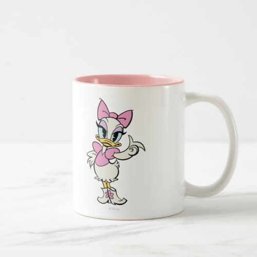 Main Mickey Shorts  Classic Daisy Duck Two_Tone Coffee Mug