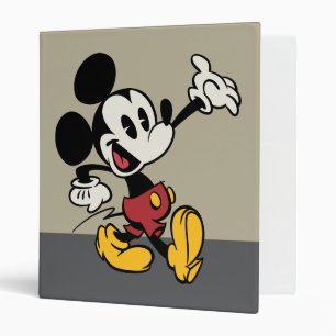 Main Mickey Shorts   Classic Mickey 3 Ring Binder