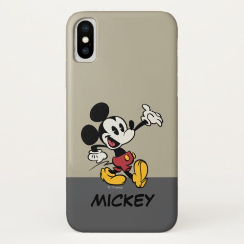 Main Mickey Shorts  Classic Mickey iPhone X Case