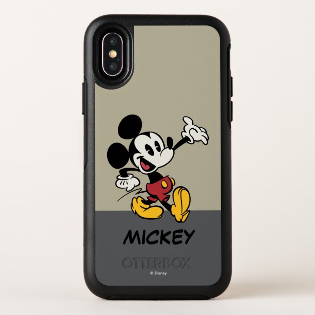 Main Mickey Shorts | Classic Mickey Otterbox iPhone Case (Back)